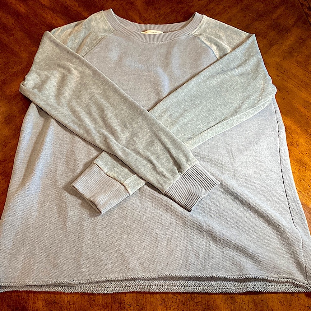 Blue soft sweater